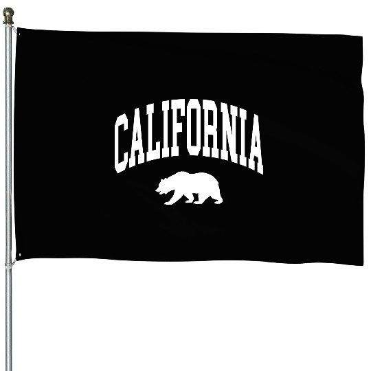 California Bear House Flags