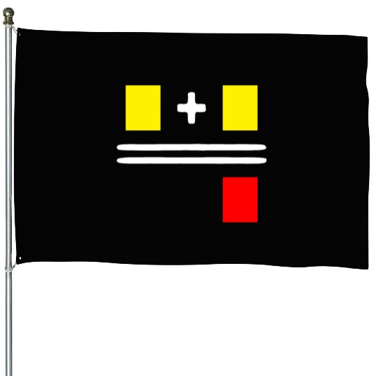 Soccer Yellow Red Card Gift for Soccer Referee House Flags