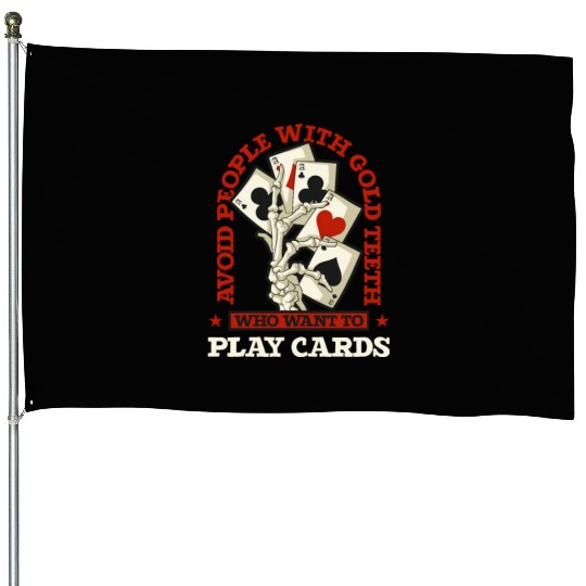 Poker Casino Poker Player Gambling Roulette Gift House Flags