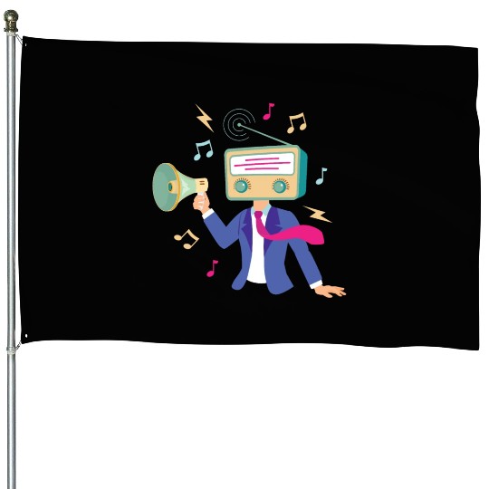 radiohead - funny House Flags