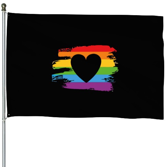love is love House Flags
