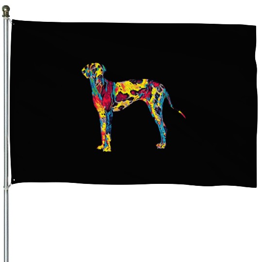 Big Dog Great Dane House Flags