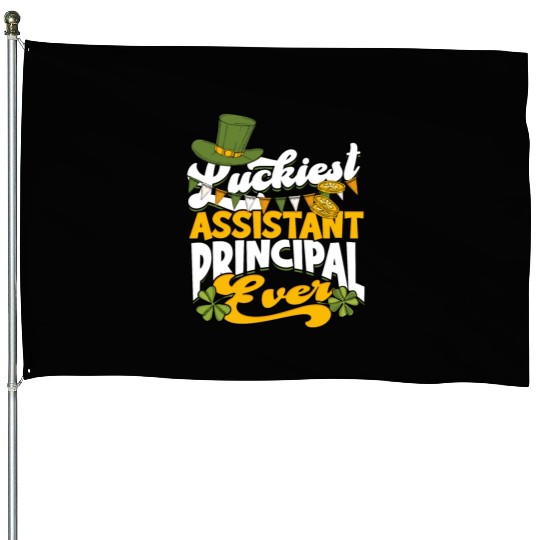 Assistant Principal Back School Teacher Principal House Flags