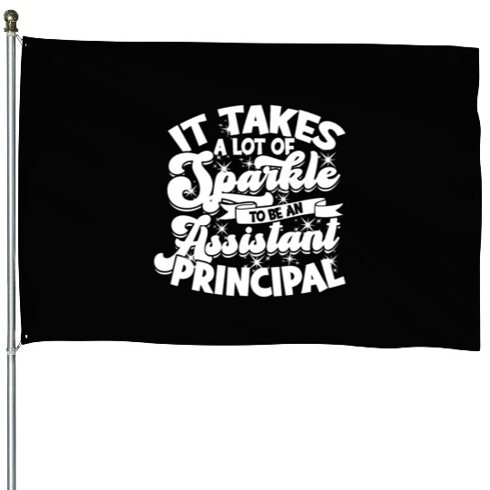 Assistant Principal Back School Teacher Principal House Flags