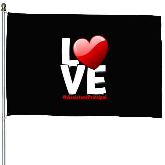 Assistant Principal Back School Teacher Principal House Flags
