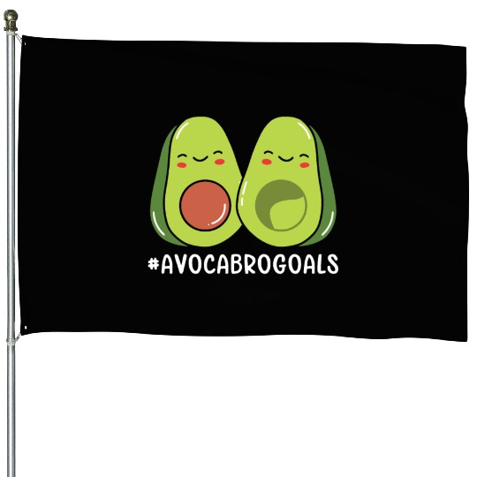 Sibling Big Brother Avocado Goals Hilarious Puns House Flags