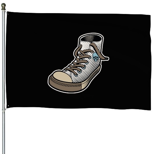 Old school Sneaker House Flags