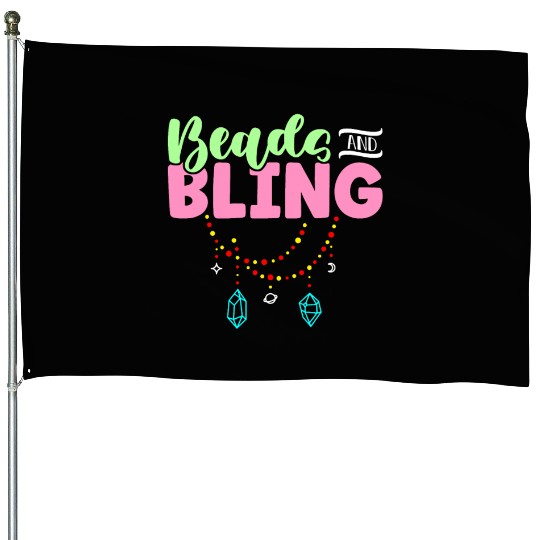 Beading Beads And Bling Beadwork Jewelry Beader House Flags
