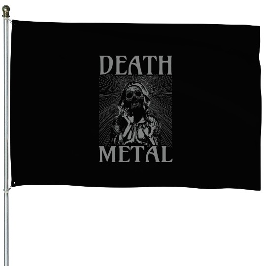 Goth Satan Rock Festivals Black Heavy Death Metal House Flags