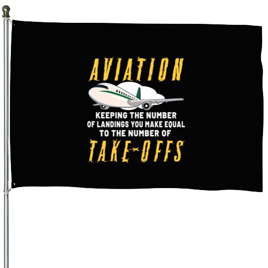 Pilot Aviation Airplane Airline Future Pilots House Flags