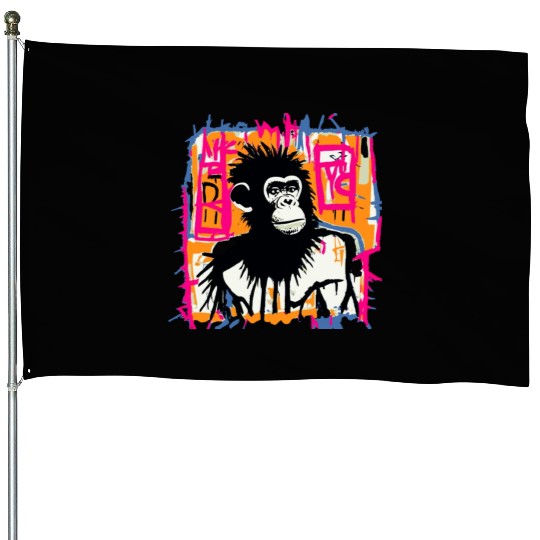 Rock and roll Ape House Flags