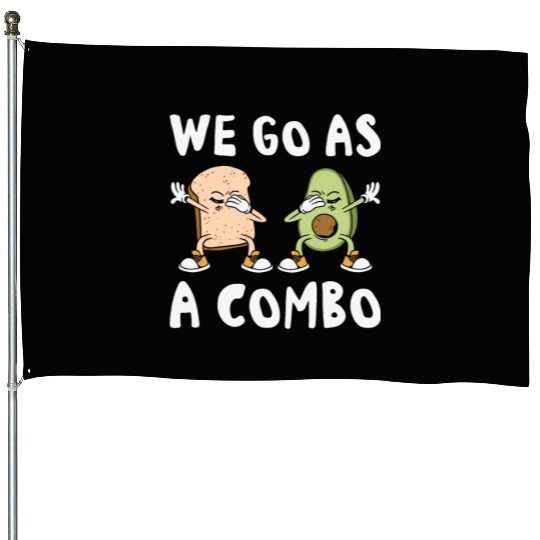 Siblings Avocado Toast Combo Big Sister Brother House Flags