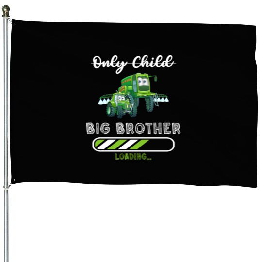 Big brother farmer tractor House Flags