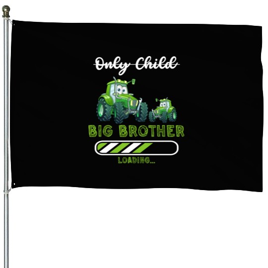 Big brother farmer tractor House Flags