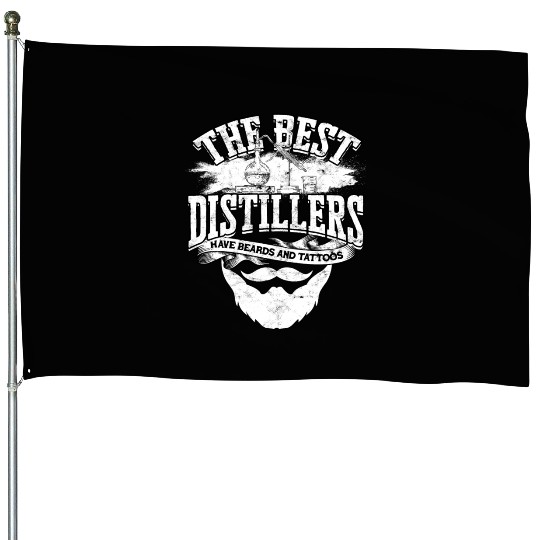 Distilling Whiskey Water Alcohol Distiller Brewery House Flags