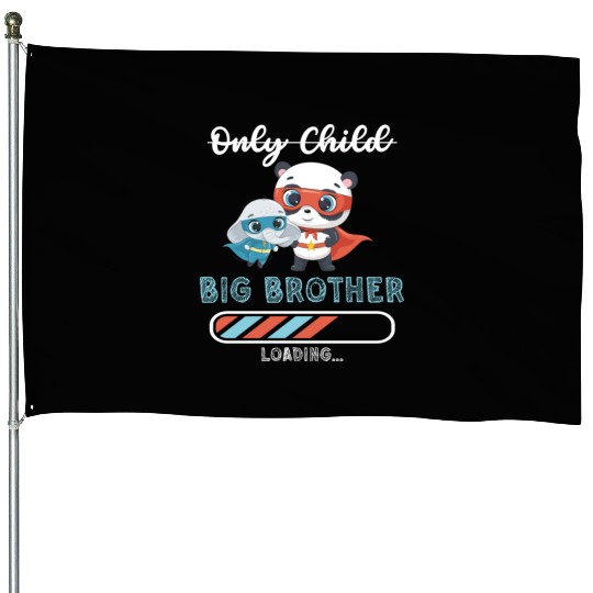 Big brother super hero panda elephant 2023 House Flags