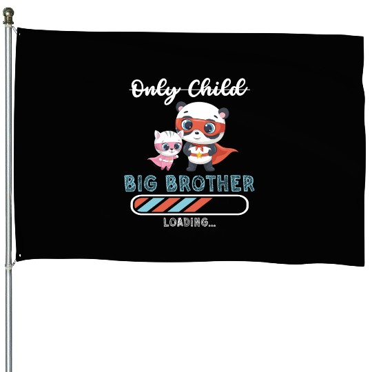 Big brother super hero panda cat 2023 House Flags