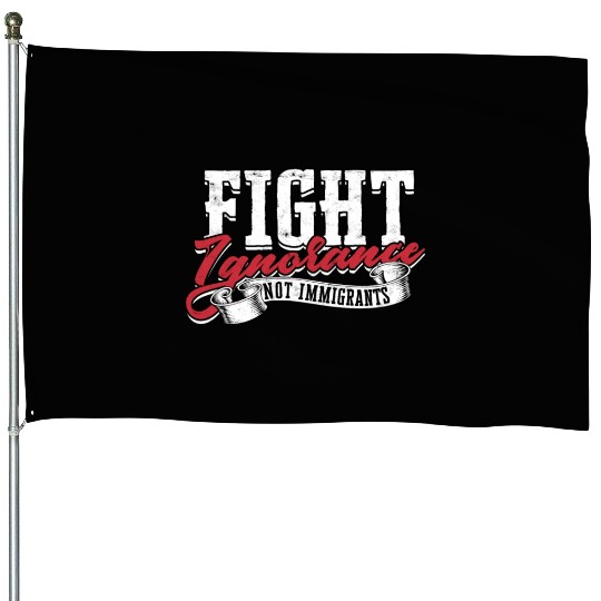 US Immigrant Indigenous USA Immigrants america House Flags