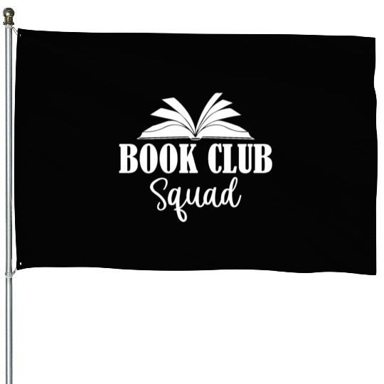 Book Club Squad House Flags