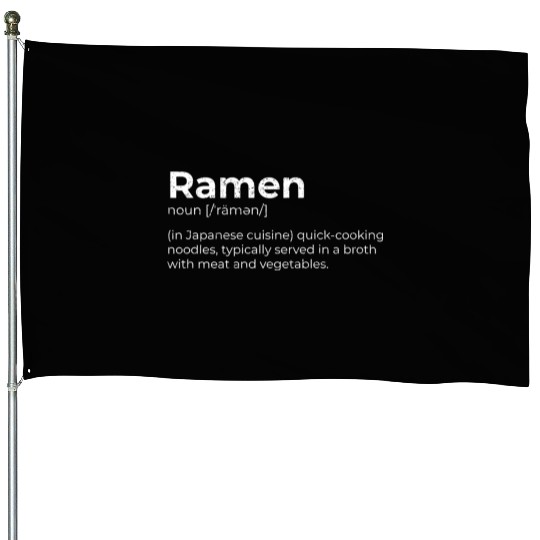 Ramen Japanese Cuisine Tonkotsu Premium House Flags