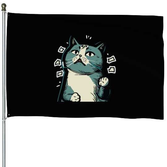 The Best Funny Cat Gifts For Cat Lovers House Flags
