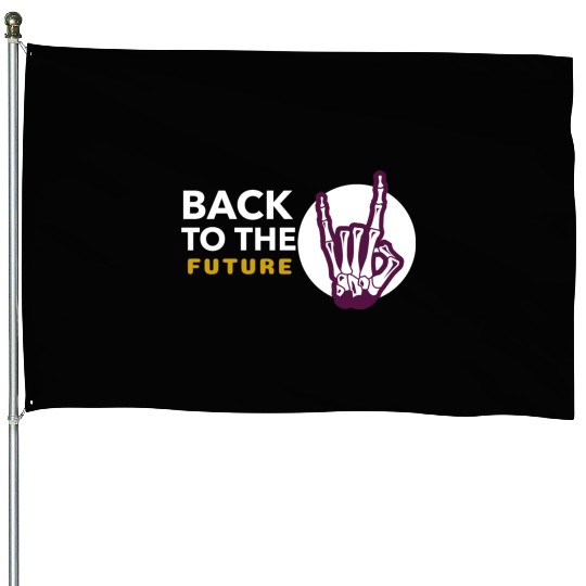 Back to the future House Flags