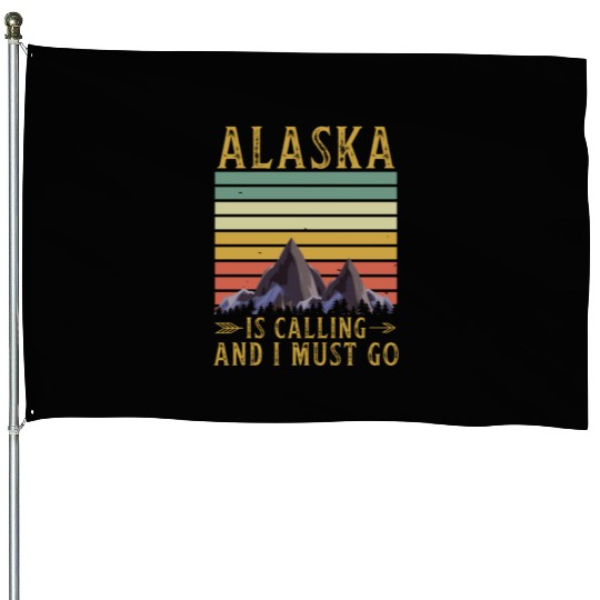 Alaska House Flags Men's Women Children USA North Pole