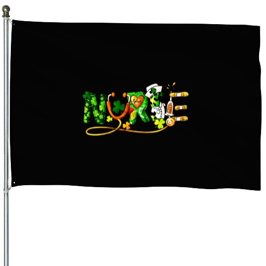 St Patricks Day, Nurse House Flags