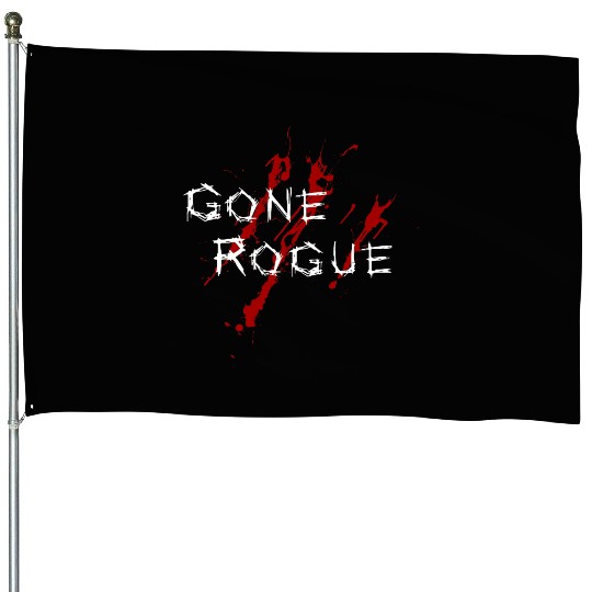 Gone Rogue Detroit Bloody House Flags