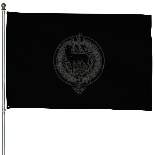 Sanctus Agnus Dei Lamb God Traditional Latin Mass House Flags