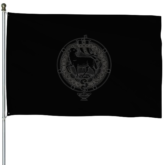 Sanctus Agnus Dei Lamb God Traditional Latin Mass House Flags