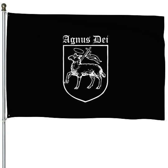 Agnus Dei Jesus Traditional Latin Mass House Flags