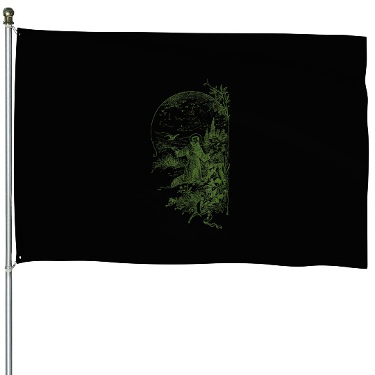 St Francis of Assisi Vintage Saints Catholic Ecolo House Flags