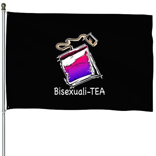 Bisexualitea Funny Bisexual Tea Bag Bi Pride Color House Flags