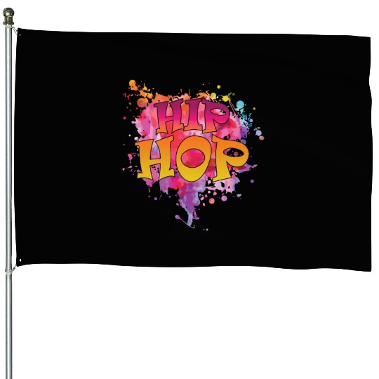 Hip Hop Genre Rap Freestyle House Flags