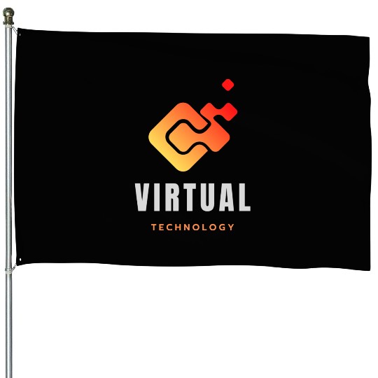 Virtual Visions: A Technology Logo Design House Flags