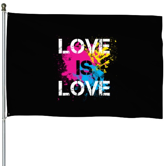 Love is love House Flags