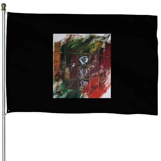Abstract Design - Home Alone Artwork House Flags