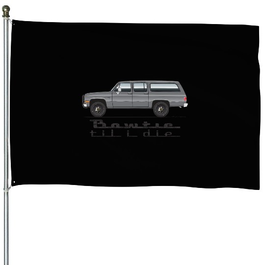 BOWTIE Charcoal House Flags