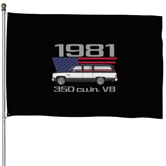 1981 Midnight Black House Flags
