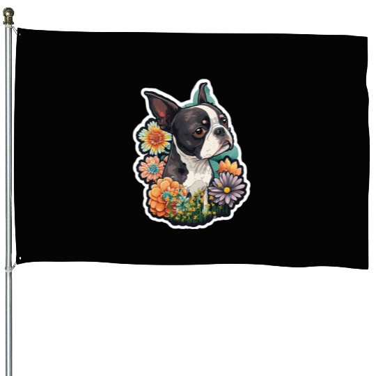 Dog lover House Flags