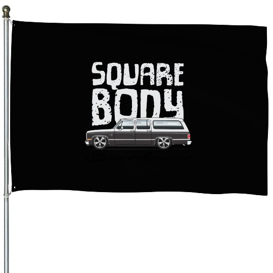 square body Frost White House Flags