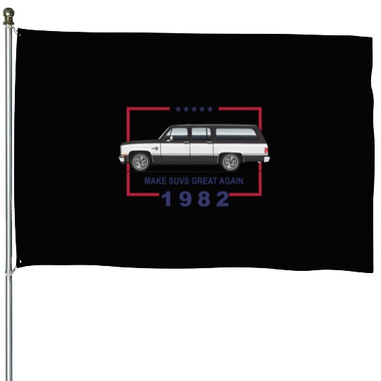 1982 Midnight Black House Flags