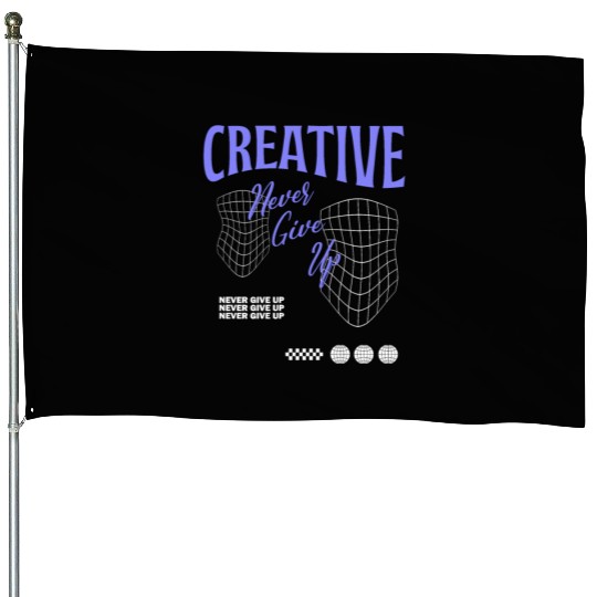 Creative Streetwear House Flags