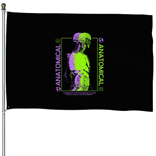 Anatomical Streetwear House Flags