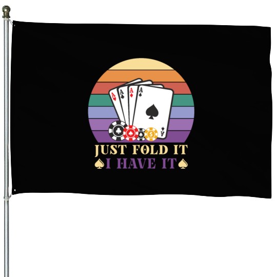 Poker Casino Poker Player Gambling Roulette Gift House Flags