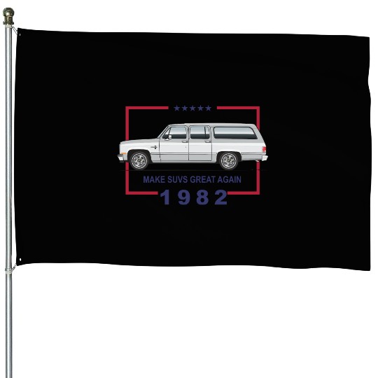 MAKE Light Silver House Flags