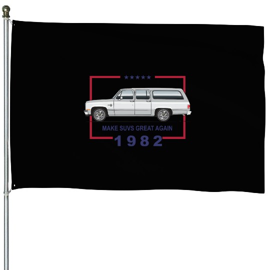 MAKE Light Silver House Flags