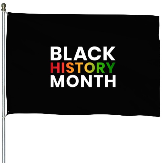 BLACK HISTORY MONTH - NEW House Flags DESIGN