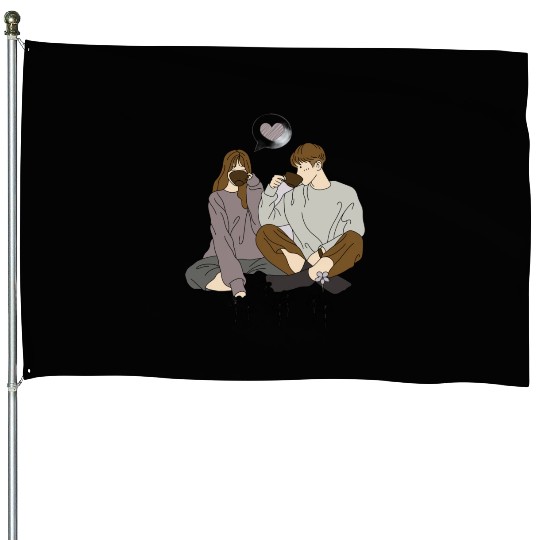 HAPPY VALENTINE DAY❤❤ House Flags